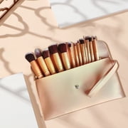 TopLLC Makeup Brushes 14 P Ieces Of Makeup Brush Set Loose Powder F Oundation Make Up Brush Soft Bristle Brush Makeup brush
