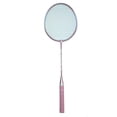 thumbnail image 3 of Badminton Rackets Set of 2, Metal Badminton Racquets with Badminton Bag Professional Lightweight Badminton Racquet for Student Beginner Fitness Training[Pink], 3 of 4