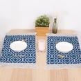 thumbnail image 4 of EGNMCR Kitchen Utensils Set, Cooking Utensils Set, Placemats Napkins New Thick Cotton And Linen With Tassel Placemats Insulated Placemats Beautiful And Practical Table Insulation Mat Placemat Napkin, 4 of 6