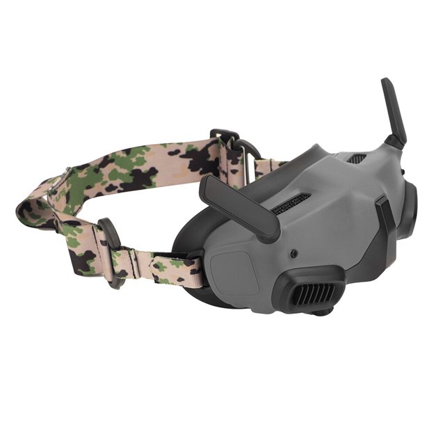 Maoww Goggles 2 FPV Head Replacement Strap Headband Holder Elastic Stick Accessory Telescopic Durable Widely Use Practical Red