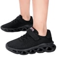 thumbnail image 3 of Zecgelong Espadrilles pour Enfants Chaussures de Sport pour Garçons Chaussures d'Intérieur Espadrilles Chaussures de Course Extérieures Chaussures Garçons Espadrilles Taille 9,5-10 Ans, 3 of 4