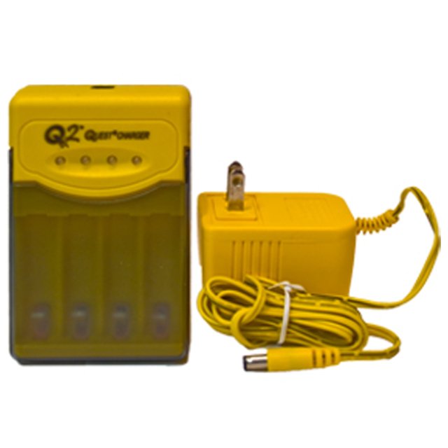 Lot de 10 Chargeurs de Pile Intelligents Quest Q2 AA et AAA