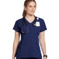 thumbnail image 1 of Jockey Women's Mock Wrap Scrub Top, 1 of 7
