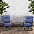 thumbnail image 4 of Four Seasons Courtyard Beaumont Ensemble de Conversation à Assise Profonde 3 Pcs, Gris/brun, 4 of 7