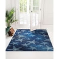 thumbnail image 4 of Outdoor Washable Boca Blue 5' x 7' Area Rug, 4 of 9