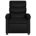 thumbnail image 2 of vidaXL Fauteuil Inclinable de Massage en Similicuir Noir, 2 of 5