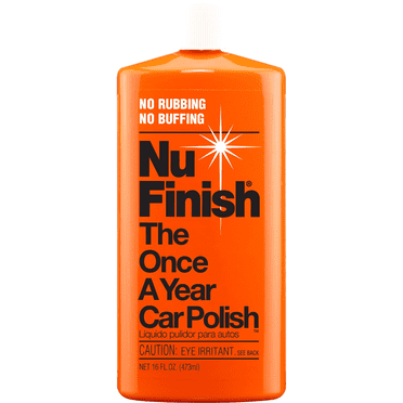 Nu Finish The Once A Year Car Polish, 16 oz. Bottle