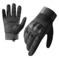 thumbnail image 1 of Penkiiy Winter Motorcycle Gloves Touchscreen Rainproof Riding Gloves Ski Snowboard Cold Weather Warm Gloves for Men Adventure Touring Mitts Scooter Snowmobile Cycling M Black, 1 of 3