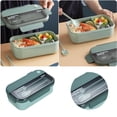 thumbnail image 1 of WIFKLSIIPG Lunch Box Kids Bento Box Adult Lunch Box Lunch Containers for Adults/Kids/Toddler 1100ML 2 Compartment Bento Lunch Box Built in Reusable Spoon &, 1 of 5