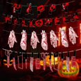 thumbnail image 4 of YSTIANN 2Set Halloween Party Decor, Horror-Themed Banner with Hanging Ribbon - Spooky Photo Backdrop for Indoor & Outdoor Halloween Decorations, Haunted House & Yard Displays WJ85-5495, 4 of 6