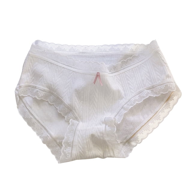 Ultra-Soft Cotton Imitation Girls Underwear - Breathable Mid Rise Hypoallergenic Panties (3-15Y)
