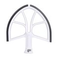 thumbnail image 4 of Silicone Edge Beater Paddle Bowl-Lift Stand Mixer Home Kitchen Mixing Attachment Replacement for KitchenAid 6-Quart, 4 of 7