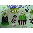 thumbnail image 5 of oneOone Viscose Jersey Fabric Leaves & Floral Block Print Fabric BTY 60 Inch Wide, 5 of 5