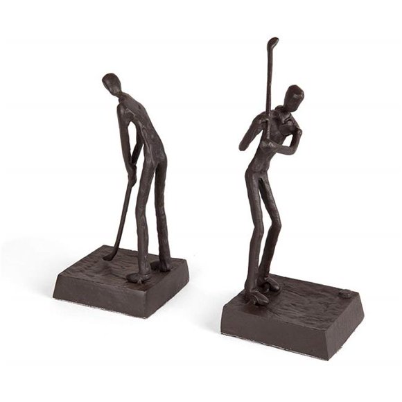 Danya B ZI16003 Golfers Iron Bookend Set