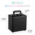 thumbnail image 2 of OMNISAFE Toploader Storage Box for 3" x 4" 35PT Rigid Card,Trading Cards Collection Hard Case, Top Loaders and Magnetic Card Holders With Dividers (Small), 2 of 7