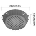 thumbnail image 3 of Dvkptbk Air Fryer Liners Air Fryer Silicone Pot Air Fryer Silicone Liners Non Stick Air Fryer Basket Accessories, Reusable Replacement of Flammable Parchment Liner Paper on Clearance, 3 of 3