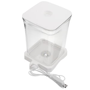 Raindrops Office Tabletop Aquarium Plastic Fish Tank with Detachable Design for Easy Maintenance
