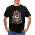 thumbnail image 4 of OUSIMEN T-Shirts Skull T-Shirts Graphiques pour Hommes pour Femmes P - 6TG, 4 of 4