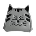 thumbnail image 3 of Golf Club Head Covers Mallet Putter Cat Pattern Accessories Putter Cue Headcover Semicircle Grey, 3 of 8