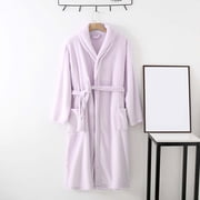 Gift TIMIFIS Robes for Women Plush Fleece Long Robe Bath Robes Female Soft Fuzzy Bathrobe Spa Robe Winter Warm Pajamas Shower Nightgown pring/Summer