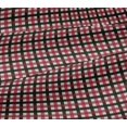thumbnail image 5 of oneOone Viscose Jersey Fabric Gingham Check Print Fabric BTY 60 Inch Wide, 5 of 5