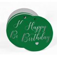 thumbnail image 2 of Inkdotpot Silver Foil Paper Hang Tag Happy Birthday Favor Tag 100 Piece, 2 of 6