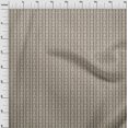 thumbnail image 4 of oneOone Georgette Viscose Brown Fabric Asian Block Sewing Craft Projects Fabric Prints By Yard 42 Inch Wide, 4 of 4