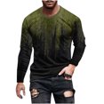 thumbnail image 2 of Meichang T-Shirt à Manches Longues pour Homme, T-Shirts Graphiques pour Hommes Tendance avec Imprimé 3D à Illusion d'Optique, T-Shirts à Col Rond Originaux à Manches Longues pour Homme, 2 of 5