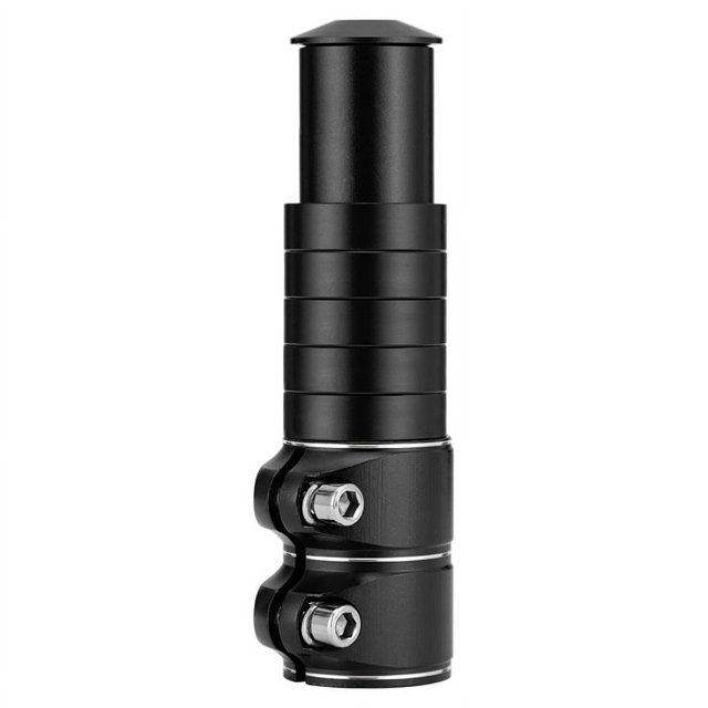 Bike Fork Stem Extender, Bicycle Handlebar Riser Adaptor, Aluminium Alloy Head Up Adapter, for Mountain Bike, Road Bike, MTB