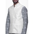 thumbnail image 4 of Atasi Kurta Pyjama pour Homme Veste Col Mandarin Indien Imprimé Ensemble de Tenue Ethnique, 4 of 5