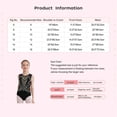 thumbnail image 5 of Linjinx Gym Leotards for Girls Ballet Dance Bodysuits Rhinestones Sleeveless Figure Skating Jumpsuit Red 12, 5 of 5