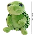 thumbnail image 3 of Jindong Single Turtle Stuffed Animals Simulation Turtle Animal Model Soft Plush Toy Home Car Ornament Toys Children's, 3 of 8