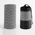 thumbnail image 4 of Vaidha Yoga Towel Sweat Absorbent Non-slip Yoga Towel Quick-drying Yoga Mat Hot Mat Cloth Breathable Yoga Mat With Mesh Carrying Bag Hot Yoga Towel For Bikram Pilates, 4 of 7