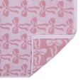 thumbnail image 2 of Holiday Time 100% Cotton Jacquard Hand Towels, Bow Pattern, 2-Piece Set, 16 x 26 in, 2 of 7