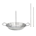thumbnail image 1 of Youkk Kebab Plate And Skewer BBQ Vertical With 3 Replacement Spikes Chicken Skewers Rack is Resistant and Kitchen Party 9inch, 1 of 6