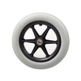 thumbnail image 1 of Xingzhi Roue Arrière de Remplacement pour Fauteuil Roulant de 12 Pouces pour Fauteuils Roulants et Marchettes Accessoires Gris, 1 of 9