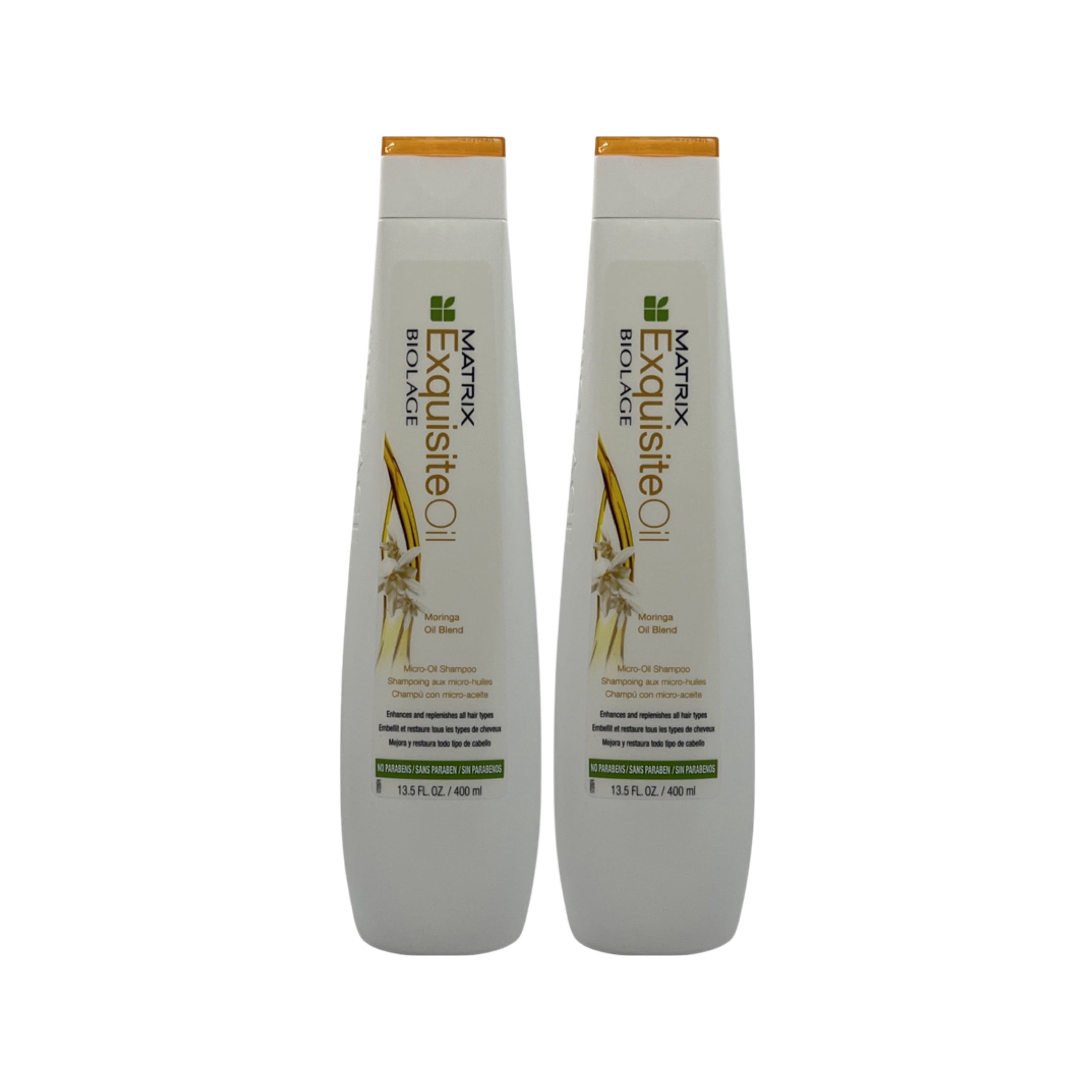 Matrix Biolage ExquisiteOil Shampooing Micro-Huile 13,5 Oz (Lot de 2)