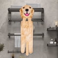 thumbnail image 4 of Wzzjkit Dog Hand Towel Kitchen Bathroom Dog Towel Hanging Simulation Cute Pet Hand Towel, 4 of 6