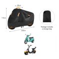 thumbnail image 4 of funtasica 210D Motorcycle Cover Motorbike Rain Cover Dustproof Waterproof Cover L, 4 of 5