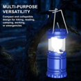 thumbnail image 4 of CUITING Lanterns  Camping Lantern  Solar Lantern Flashlights Charging for Phone  Rechargeable Led Camping Lantern  Collapsible & Portable for Emergency  Hurricanes  Power Outage  Storm (B, 4 of 9