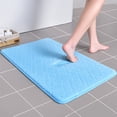 thumbnail image 3 of Yhmxh Rug,Carpet,Bath Mat,Door Mat Thickened Slow Antimissile Foam Fleece Absorbent Floor Mat Kitchen Mat Bathroom Non-slip Mat 50x80cm Carpet Rug, 3 of 6