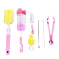 thumbnail image 2 of Estbridge cleaning supplies Bottle Brush Set  7Pcs Baby Bottle Brush Cleaner Kit With Nipple Brush & Straw Cleaner household, 2 of 6