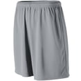 thumbnail image 1 of Shorts Athlétiques en Maille Wicking TG Gris Argenté, 1 of 1