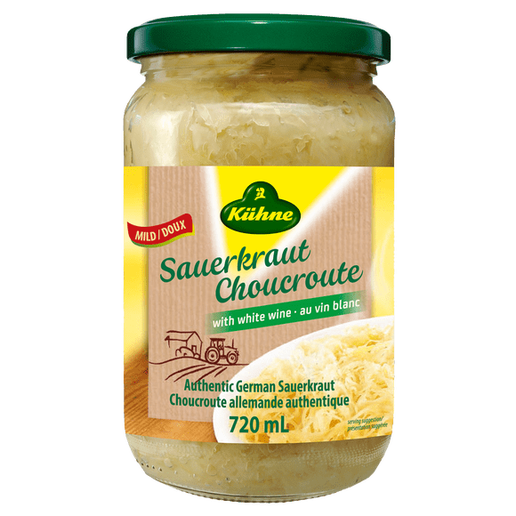 Kuehne Choucroute Allemande Authentique au Vin Blanc