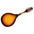 thumbnail image 2 of Instrument de Musique Sunburst Mandoline à 8 Cordes en Tilleul avec Bois de Rose Réglable, 2 of 7