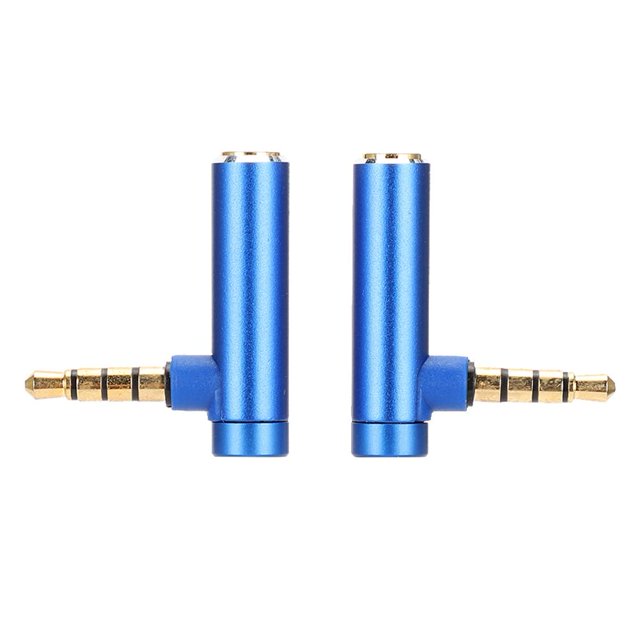 Sonew L-Shaped Male To Female Plug Audio Cable , Stereo Connector, Digital Cameras Laptops Desktops For Mobile Phones