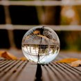 thumbnail image 3 of HOOUN LONGWIN 100MM Clear Crystal Ball Divination Glass Sphere Photo Prop Free Stand, 3 of 5