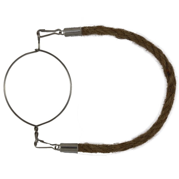 Thin Rope Handles for Mason, Ball, Canning Jars (6 Pack, Regular Mouth)