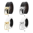 thumbnail image 1 of Langgg Mens Belt Handmade With Meticulous And Precise Craftsmanship For Any Occasion L63 Chromium White 1Set, 1 of 6