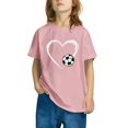 thumbnail image 4 of RXIRUCGD T-shirt Imprimé Halloween pour Enfants Garçons Filles Mode Mignon Col Rond Manches Courtes (Rose, Taille : 4 Ans), 4 of 4